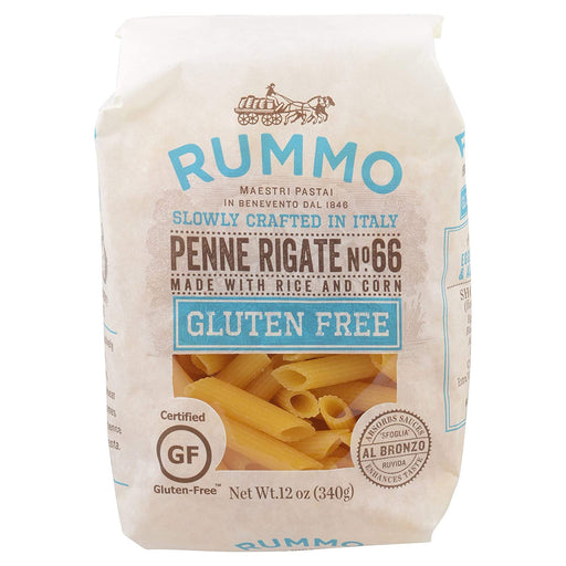 Rummo Gluten Free Penne Rigate # 66, 12 oz | 340g
