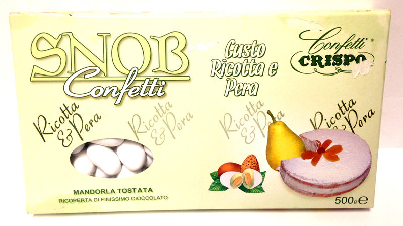 SNOB Confetti Ricotta & Pera, 500g