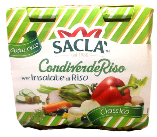 Sacla' Condiverde Riso Classico Double Pack, 2 x 290g Jar