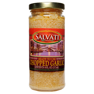 Salvati Chopped Garlic, 8 FL OZ