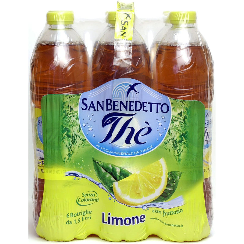San Benedetto Lemon Tea, 50.7 oz. (1.5 L)