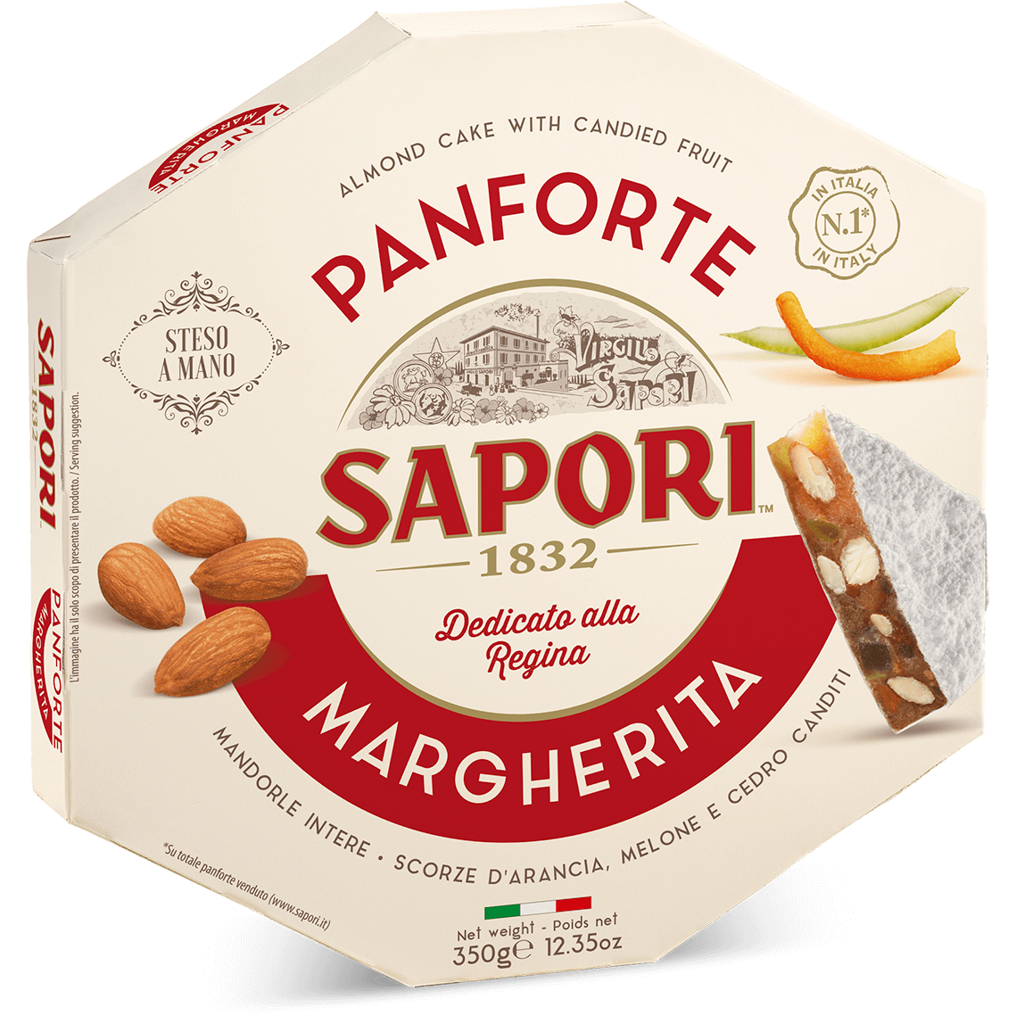 Sapori Panforte Margherita, 320g | 11.29 oz — Piccolo's