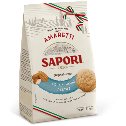Sapori Soft Almond Pastry Amaretti, 6.17 oz | 175g