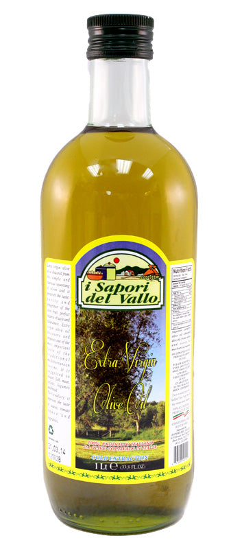 Sapori del vallo Extra Virgin Olive Oil 1 LT Bottle