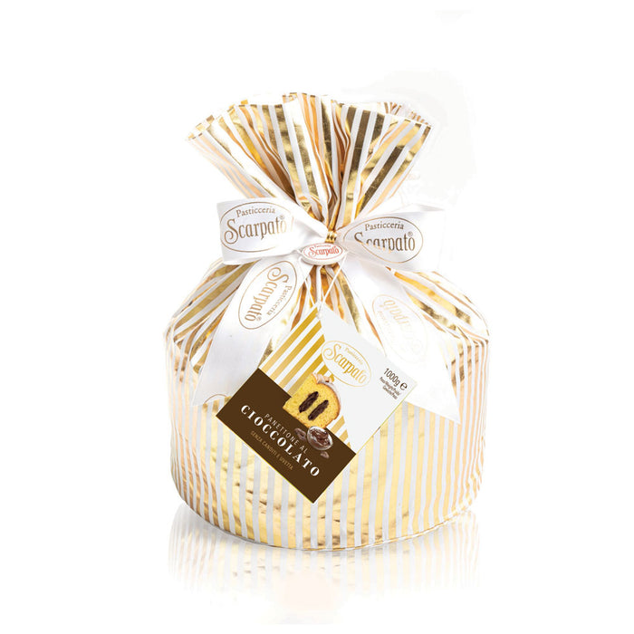 Scarpato Panettone with Chocolate Cream, 35.5 oz | 1000g