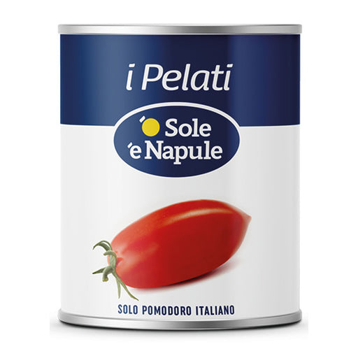 O Sole e Napule il Peeled Plum Tomatoes, 28 oz | 800g