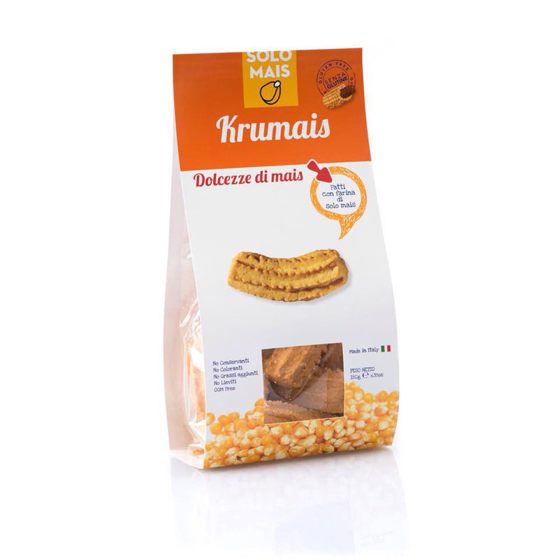 Solo Mais Gluten Free Krumais, Cornflour Biscuits, 6.3 oz | 180g