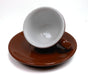 Sorrento Espresso Cups Brown and Saucers Set of 6