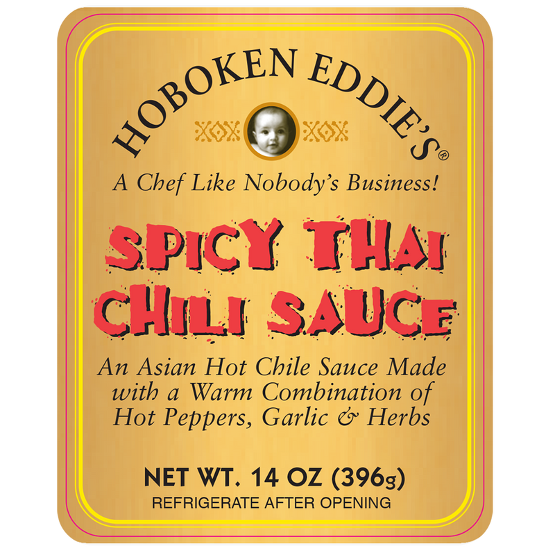 Hoboken Eddie's Spicy Thai Chili Sauce 14 oz