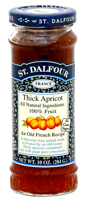 St. Dalfour Thick Apricot Fruit Spread 10oz