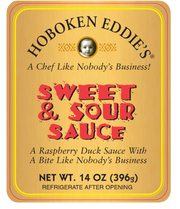 Hoboken Eddie's Sweet & Sour Sauce, 14 oz