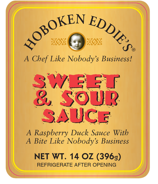Hoboken Eddie's Sweet & Sour Sauce, 14 oz
