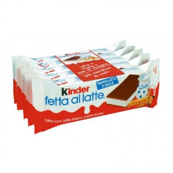 Kinder Fetta al Latte, Pack of 5 x 28g Pieces