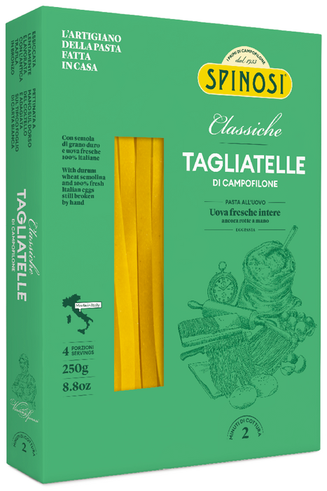 Spinosi Tagliatelle Egg Pasta, 8.8 oz | 250g