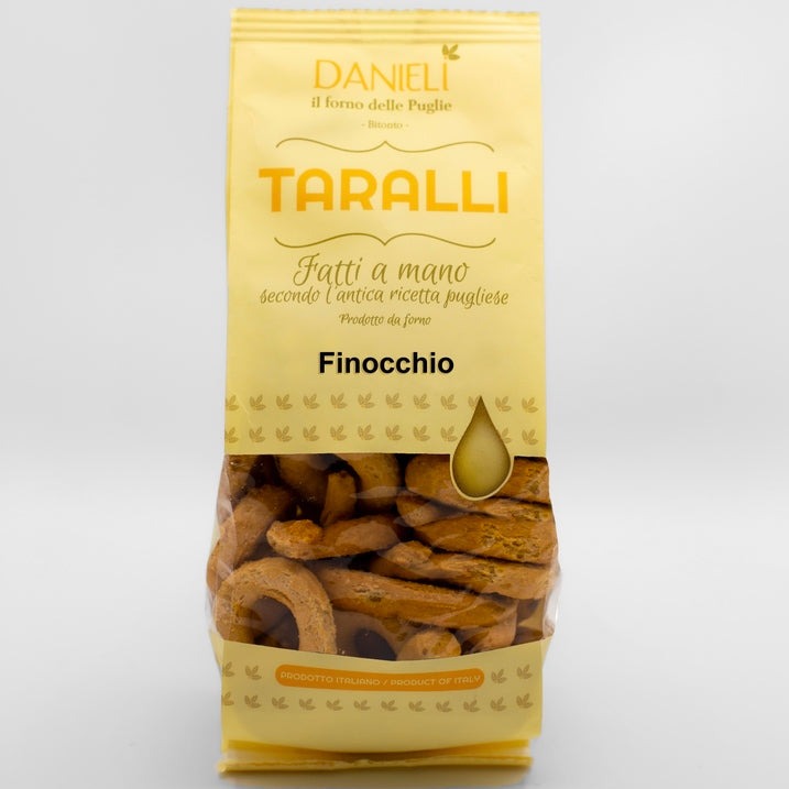 Danieli Taralli with Fennel, 8.5 oz | 240g