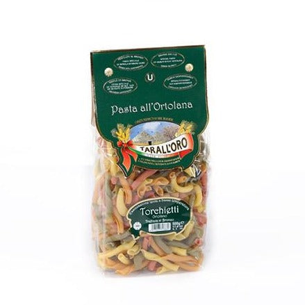 Tarall'oro Torchietti Pasta, 100% Organic, Bronze Die Pasta, 17.63 oz | 500g