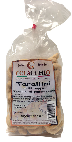 Colacchio Tarallini Chilli Pepper, 250g