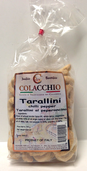 Colacchio Tarallini Chilli Pepper, 250g