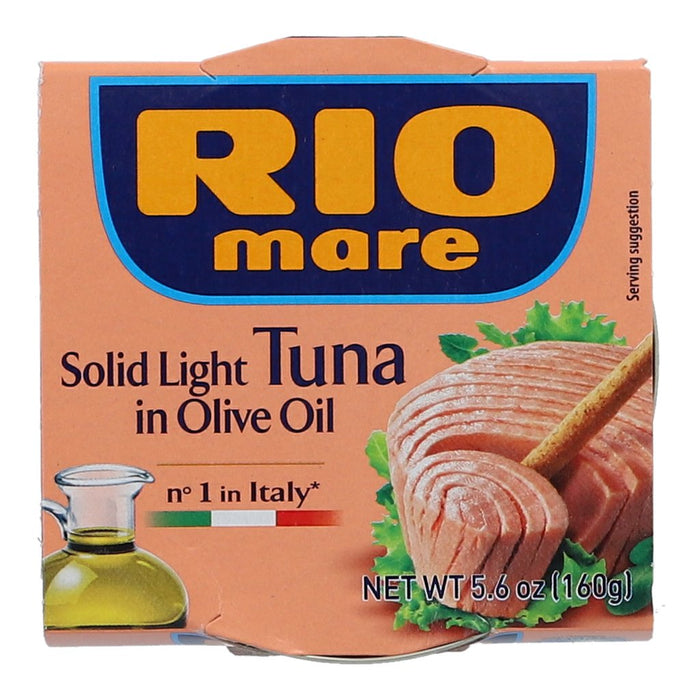Rio Mare Solid Light Tuna in Olive Oil, 160g Can