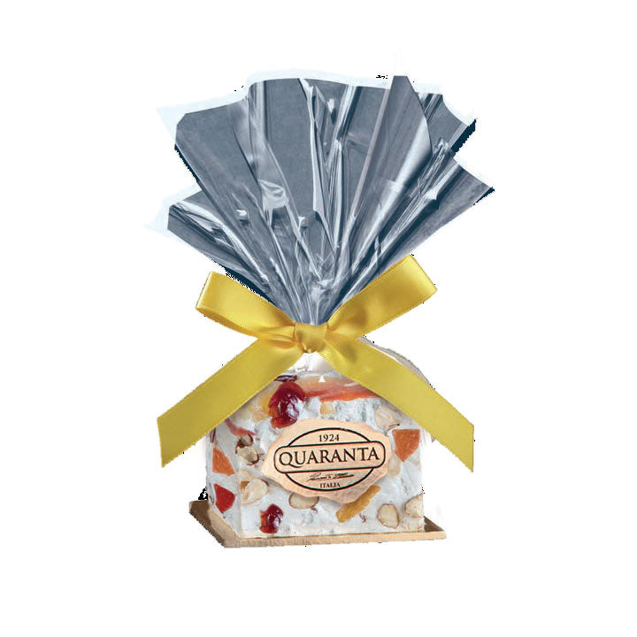 Quaranta Soft Nougat With Exotic Fruit, Torrone Block, 4.58 oz | 130g