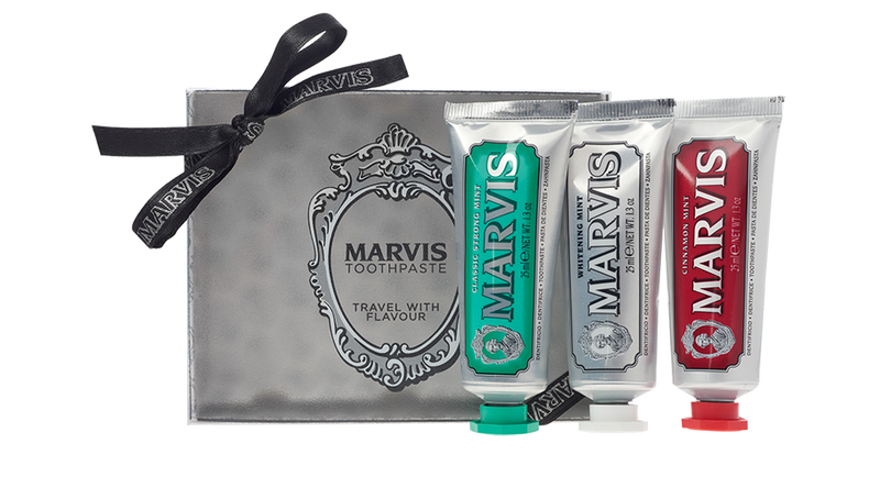 Marvis Travel With Flavour Toothpaste Kit, 3 x 1.3 oz