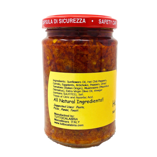Tutto Calabria Hot Spread Sauce, 10 oz | 285g