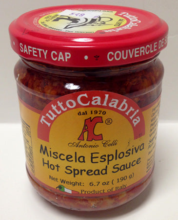 Tutto Calabria Hot Spread Sauce 6.7 oz