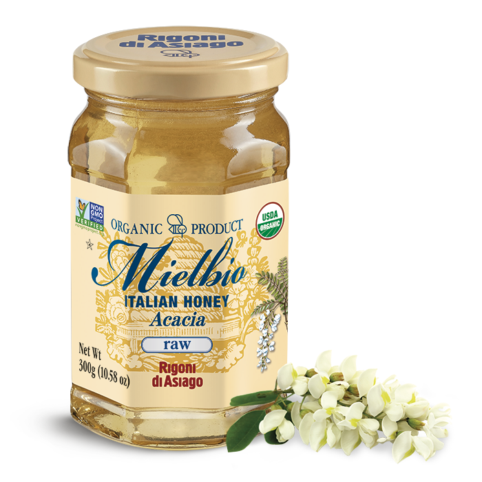 Rigoni di Asiago Mielbio Italian Honey Acacia (raw), 10.58 oz