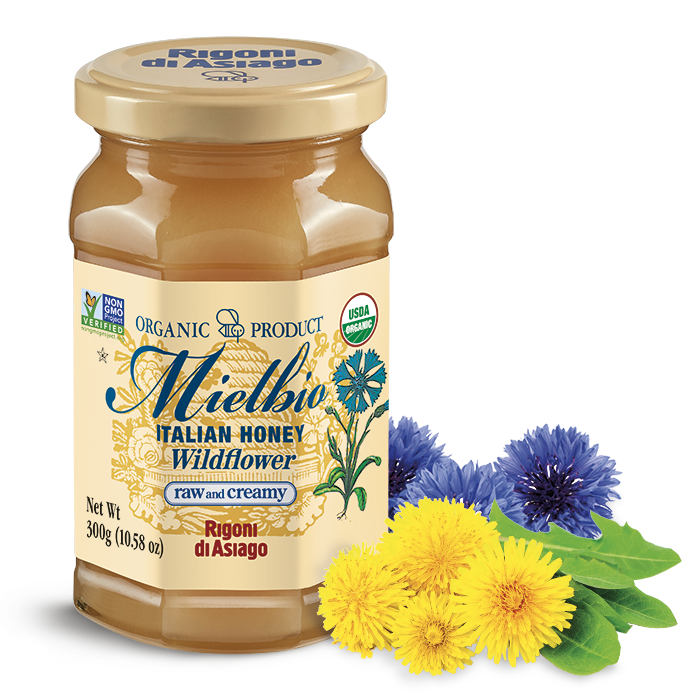 Rigoni di Asiago Italian Honey Wildflower Creamy, 10.58 oz