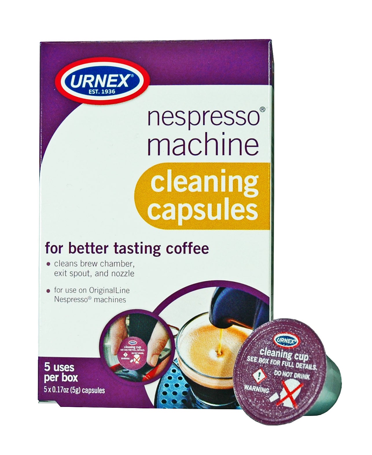Urnex Nespresso Machine Cleaner