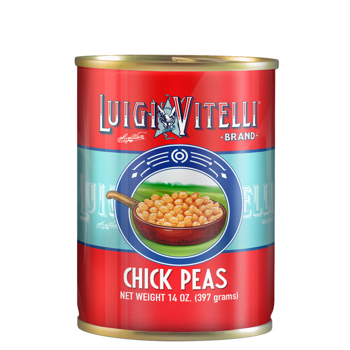 Luigi Vitelli Italian Chick Peas, 14 oz