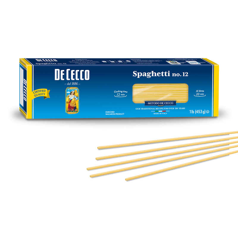 De Cecco Spaghetti #12 1 LB
