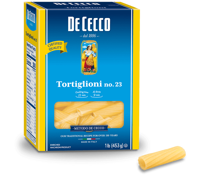 De Cecco Tortiglioni, #23, 1 lb | 453g