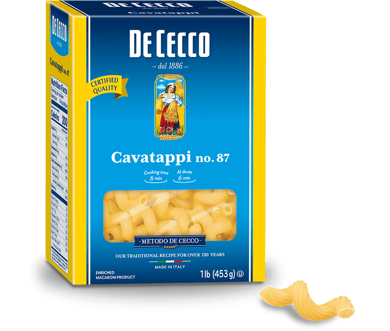 De Cecco Cavatappi, #87, 1 lb | 453g