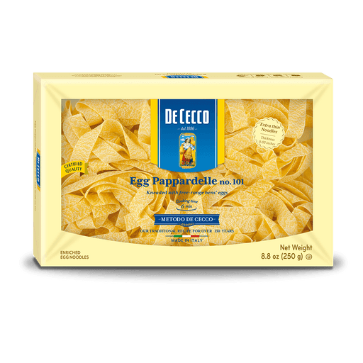 De Cecco Egg Pappardelle Pasta, 8.8 oz | 250g