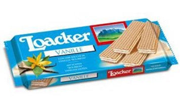 Loacker Vanille Wafer, 90g