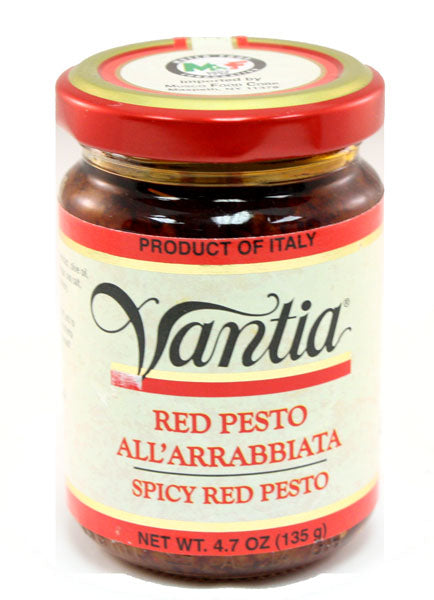 Vantia Red Pesto All'Arrabbiata (Spicy Red Pesto) 4.7 oz