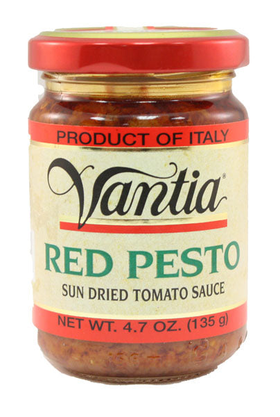 Vantia Red Pesto (Sun Dried Tomato) Sauce 4.7 oz