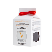 Vasilissa Greek Honey Wildforest Honey with Red Hot Chili Pepper, 8.81 oz | 250g