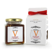 Vasilissa Greek Honey Wildforest Honey with Red Hot Chili Pepper, 8.81 oz | 250g