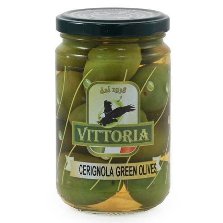 Vittoria Cerignola Green Olives, 310g