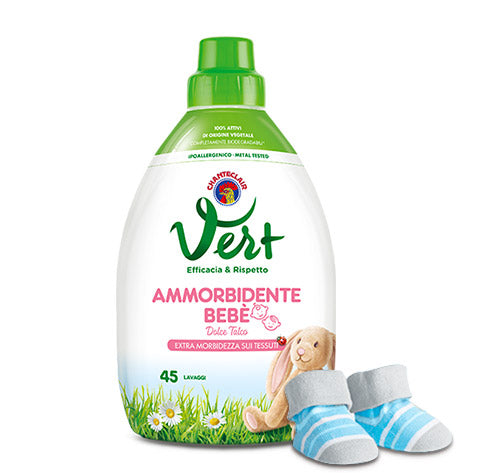 Chanteclair Eco Fabric Softener, Baby Delicate Garments, 25.3 oz | 750 ml