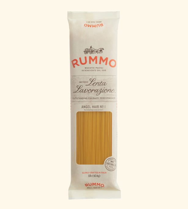 Rummo Pasta Angel Hair, #1, 1 lb  454g — Piccolo's Gastronomia Italiana