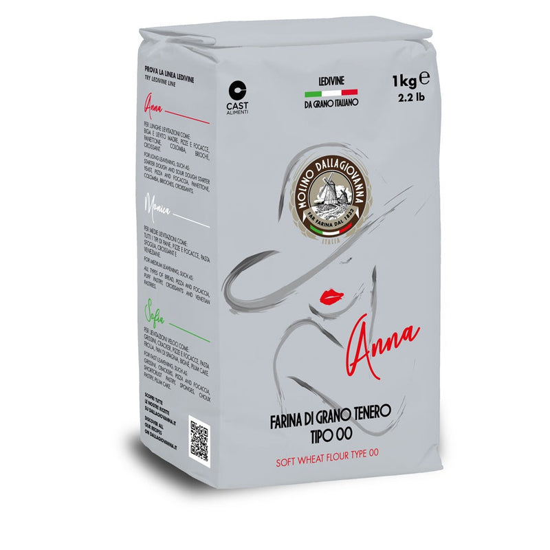 LeDivine Anna Flour Tipo "00", 2.2lb - 1kg