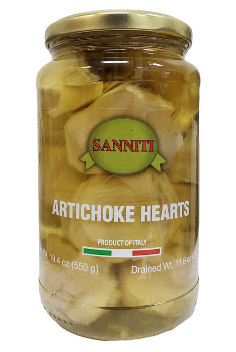 Sanniti Artichoke Hearts, 19.4 oz