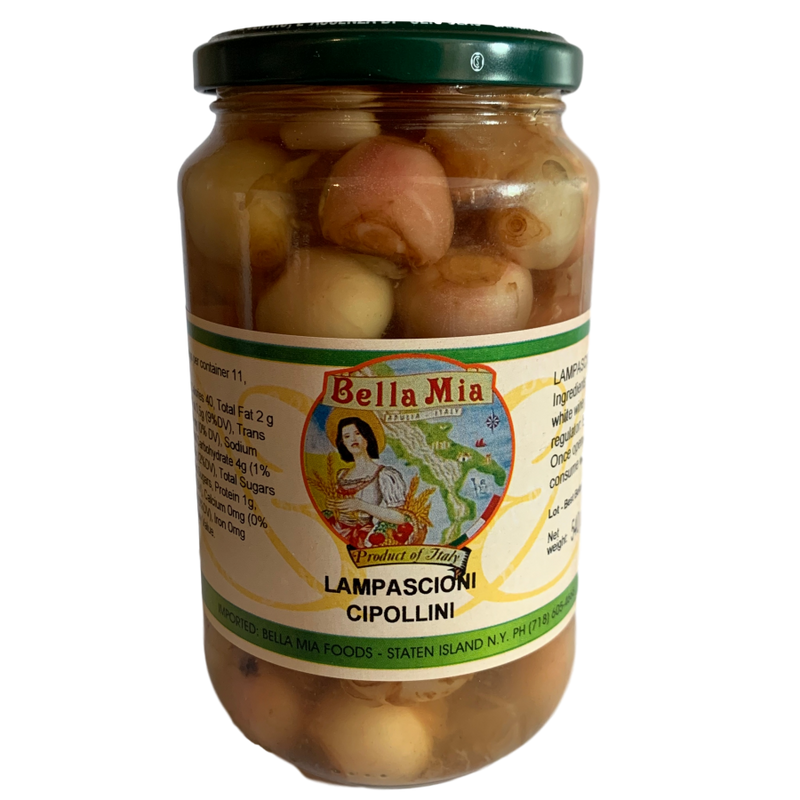 Bella Mia Lampascioni Cipollini, Wild Onions in Brine, 540g
