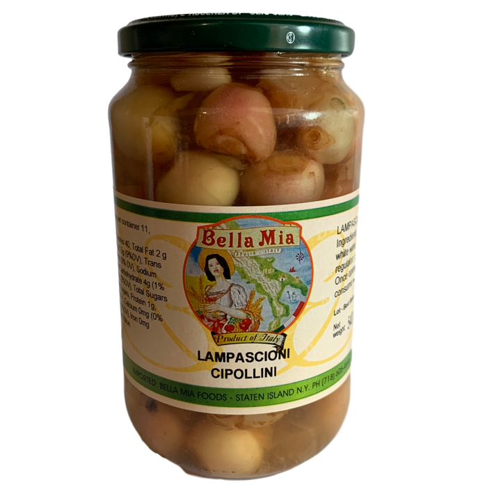 Bella Mia Lampascioni Cipollini, Wild Onions in Brine, 540g