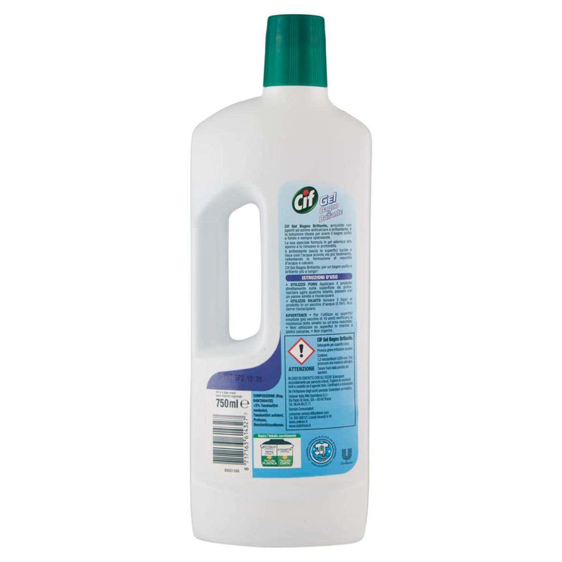 Cif Gel Bathroom Brilliant Cleaner, 25.3 oz | 750ml