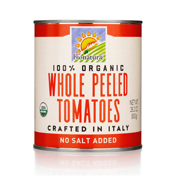 Bionaturae Organic Whole Peeled Tomatoes, 28.2 oz.