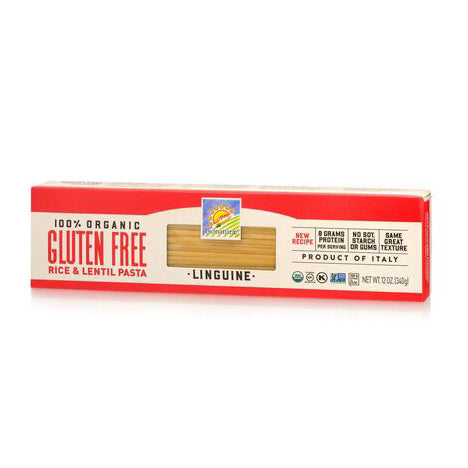 Bionaturae Organic Gluten Free Linguine, Rice and Lentil Pasta, 12 oz | 340 g